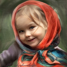 portrait of baby 